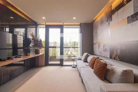 Área comum de kitnet/studio para alugar com 0 quarto, 27m² em Aclimação, São Paulo
