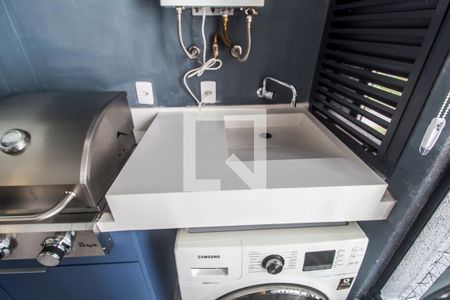 Apartamento à venda com 69m², 2 quartos e 1 vagaDetalhe da area de serviço