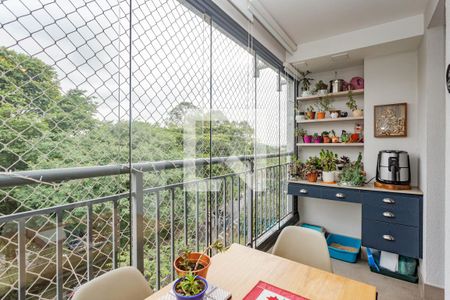 Varanda da Sala de apartamento à venda com 2 quartos, 57m² em Sacoma, São Paulo