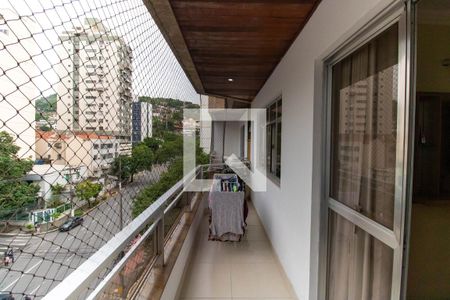 Varanda da Sala de apartamento para alugar com 2 quartos, 120m² em Icaraí, Niterói
