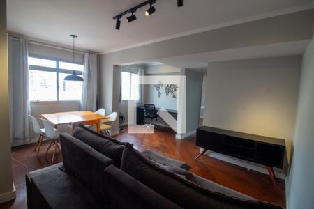 Sala de apartamento para alugar com 2 quartos, 67m² em Brooklin, São Paulo