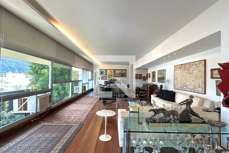 Sala de apartamento à venda com 4 quartos, 247m² em Lagoa, Rio de Janeiro