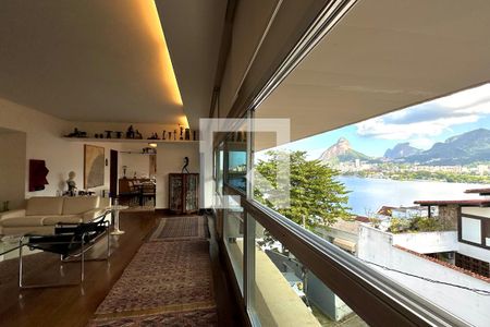 Sala de apartamento à venda com 4 quartos, 247m² em Lagoa, Rio de Janeiro