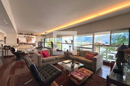 Sala de apartamento à venda com 4 quartos, 247m² em Lagoa, Rio de Janeiro