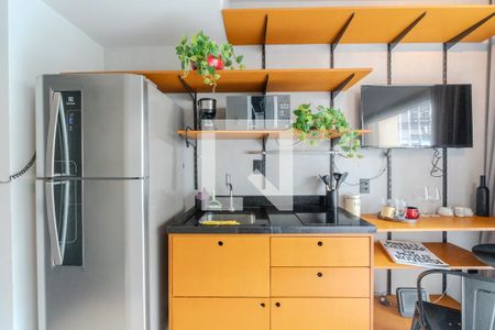 Studio à venda com 27m², 1 quarto e sem vagaCozinha