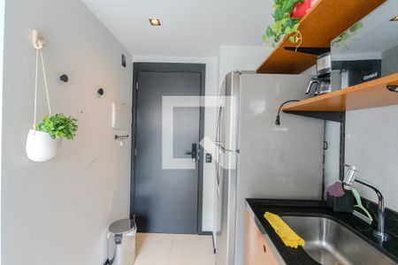 Studio à venda com 27m², 1 quarto e sem vagaCozinha