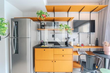 Studio à venda com 27m², 1 quarto e sem vagaCozinha