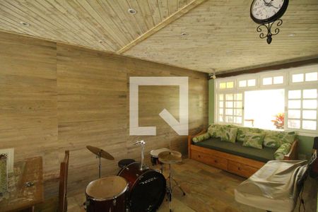 Sala - Varanda de casa de condomínio à venda com 5 quartos, 477m² em Jacarepaguá, Rio de Janeiro