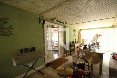 Sala - Varanda de casa de condomínio à venda com 5 quartos, 477m² em Jacarepaguá, Rio de Janeiro