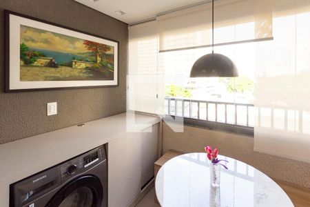 Varanda de apartamento à venda com 1 quarto, 32m² em Moema, São Paulo