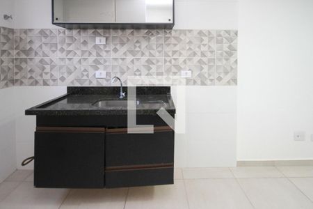 Cozinha de apartamento para alugar com 2 quartos, 32m² em Vila Ivone, São Paulo