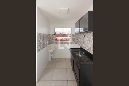 Cozinha de apartamento para alugar com 2 quartos, 32m² em Vila Ivone, São Paulo
