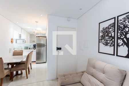 Sala de apartamento para alugar com 2 quartos, 34m² em Parque das Nações, Santo André