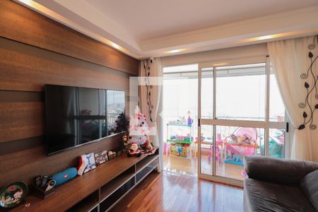 Sala de apartamento para alugar com 3 quartos, 82m² em Parque Maria Luiza, São Paulo