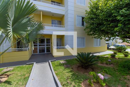 Fachada do bloco de apartamento para alugar com 2 quartos, 45m² em Bairro Jardim Nossa Senhora das Graças, Cotia