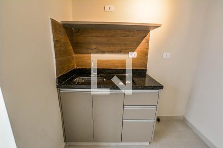 Sala/Cozinha de apartamento para alugar com 1 quarto, 22m² em Bangú, Santo André