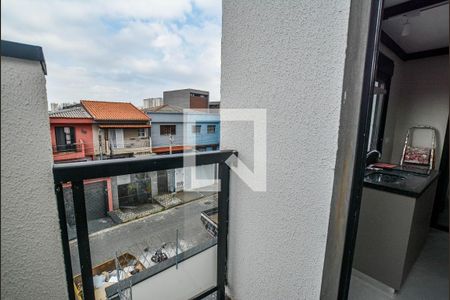 Sala/Cozinha de apartamento para alugar com 1 quarto, 18m² em Bangú, Santo André