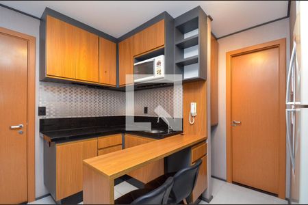 Cozinha de kitnet/studio para alugar com 1 quarto, 39m² em Centro, Guarulhos