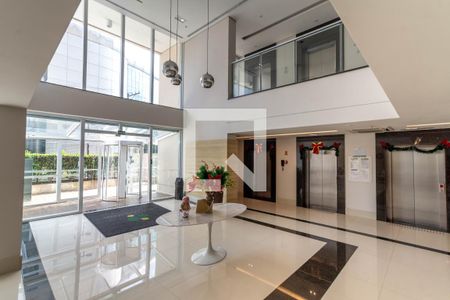 Studio para alugar com 39m², 1 quarto e 1 vagaHall social