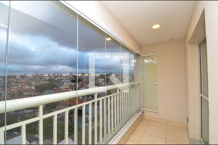 Varanda de kitnet/studio para alugar com 1 quarto, 39m² em Centro, Guarulhos