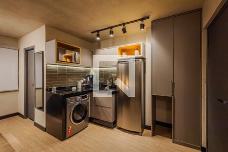 Studio à venda com 26m², 1 quarto e 1 vagaCozinha