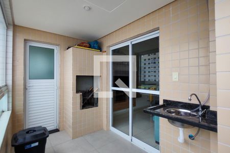 Sacada de apartamento para alugar com 2 quartos, 76m² em Guilhermina, Praia Grande