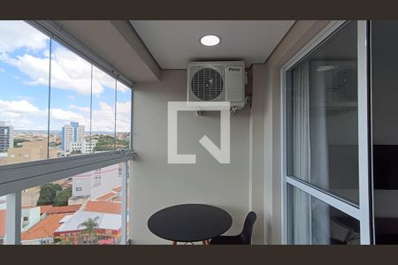 Varanda de apartamento para alugar com 1 quarto, 33m² em Jardim Faculdade, Sorocaba