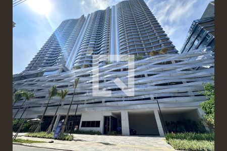 Studio para alugar com 32m², 1 quarto e sem vaga Studio para alugar com 32m², 1 quarto e sem vagaFachada