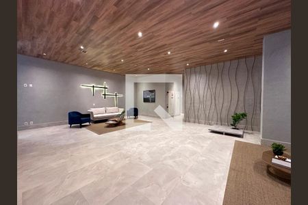 Studio para alugar com 32m², 1 quarto e sem vaga Studio para alugar com 32m², 1 quarto e sem vagaHall Social Bloco