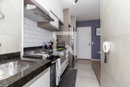 Apartamento à venda com 48m², 2 quartos e 1 vagaCozinha e Área de Serviço