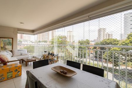 Varanda Gourmet de apartamento à venda com 3 quartos, 128m² em Vila Augusta, Guarulhos