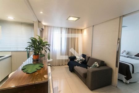 Sala de apartamento para alugar com 1 quarto, 40m² em Parque Bela Vista, Salvador