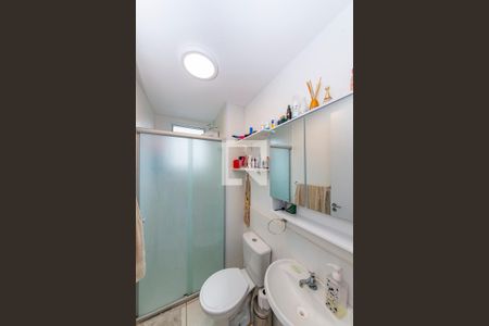 Banheiro Social de apartamento para alugar com 2 quartos, 47m² em Palmeiras, Belo Horizonte