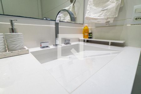 Apartamento para alugar com 70m², 2 quartos e 1 vagaBanheiro Social Detalhe