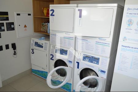 Studio para alugar com 37m², 1 quarto e sem vagaLavanderia