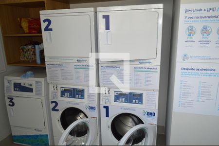 Studio para alugar com 37m², 1 quarto e sem vagaLavanderia