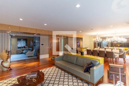 Sala de apartamento à venda com 4 quartos, 307m² em Perdizes, São Paulo