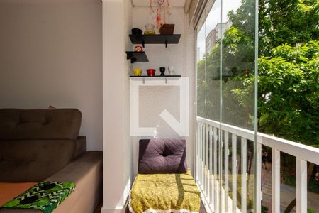 Apartamento à venda com 62m², 3 quartos e 1 vagaVaranda