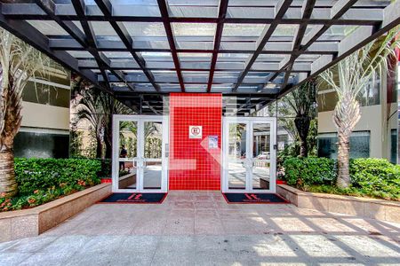 Studio para alugar com 44m², 1 quarto e 1 vagaFachada - Plaquinha