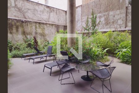 Apartamento à venda com 33m², 1 quarto e sem vagaÁrea comum jardim