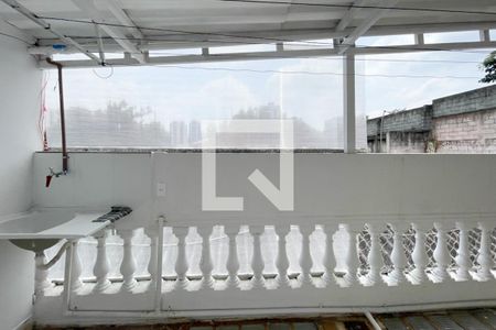 Vista - Sala  de casa para alugar com 1 quarto, 66m² em Ferrazópolis, São Bernardo do Campo
