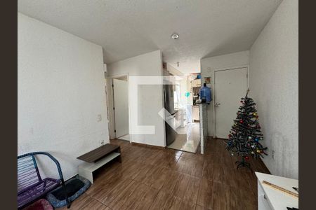 sala de apartamento para alugar com 2 quartos, 44m² em Santos Dumont, São Leopoldo