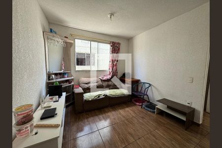 sala de apartamento para alugar com 2 quartos, 44m² em Santos Dumont, São Leopoldo