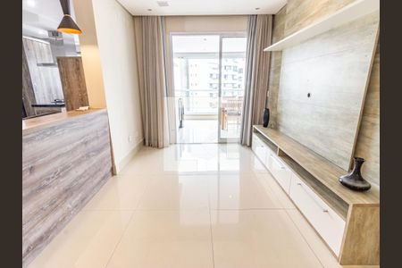 Sala de apartamento à venda com 3 quartos, 100m² em Vila Regente Feijó, São Paulo