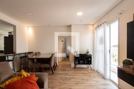 Sala  de apartamento para alugar com 2 quartos, 53m² em Jardim Guaruja, Sorocaba