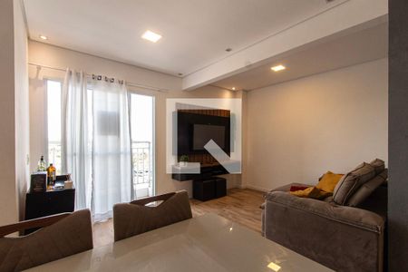 Sala  de apartamento para alugar com 2 quartos, 53m² em Jardim Guaruja, Sorocaba