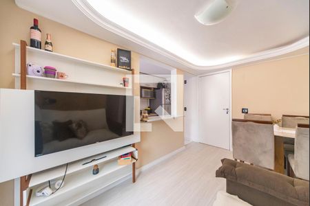 Sala de apartamento para alugar com 2 quartos, 72m² em Parque Sao Vicente, Santo André