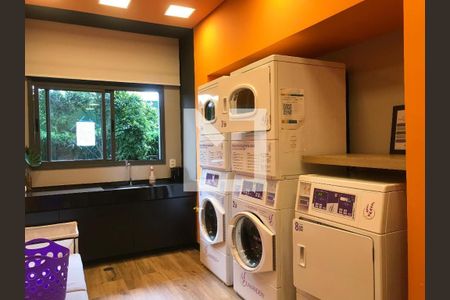 Área comum - Lavanderia de apartamento para alugar com 1 quarto, 23m² em Vila Esperança, São Paulo
