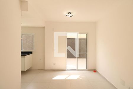 Sala de apartamento para alugar com 1 quarto, 40m² em Nova Gerti, São Caetano do Sul