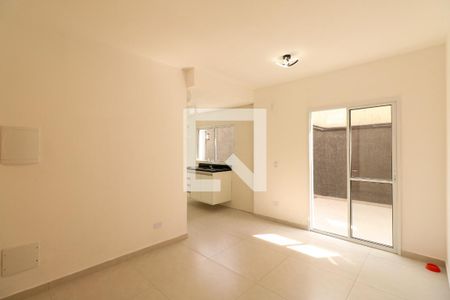 Sala de apartamento para alugar com 1 quarto, 40m² em Nova Gerti, São Caetano do Sul